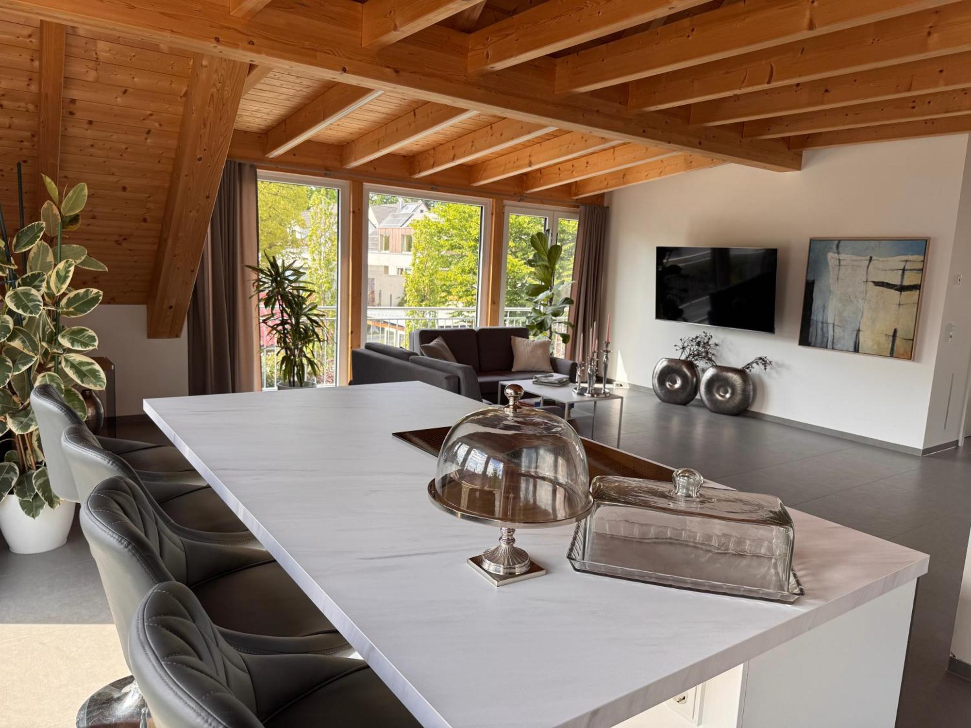 Moderne Ferienunterkunft/Wohnung Burgthann Екстер'єр фото