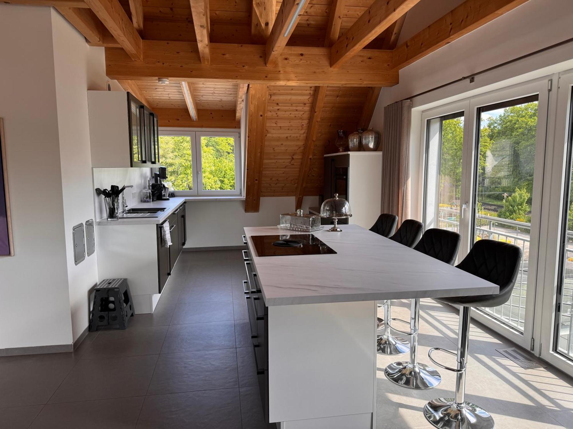 Moderne Ferienunterkunft/Wohnung Burgthann Екстер'єр фото